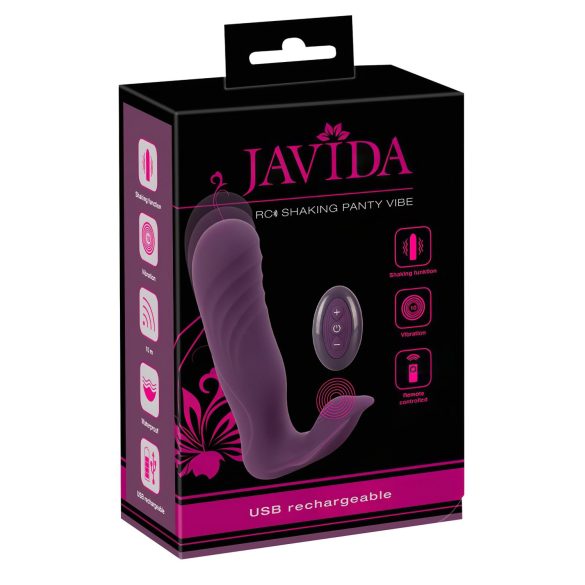 Javida RC - juhtmevaba kahefunktsiooniline kliitorivibraator (lilla)