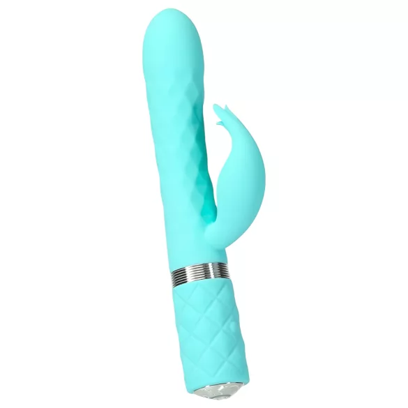 Pillow Talk Lively - akuga, kliitorivarrega vibraator (türkiis)
