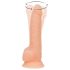 Naked Addiction Rotating 8 - pöörlev vibraator (20cm) - looduslik