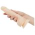 Naked Addiction Thrusting 9 - tõukevibraator - naturaalne (23cm)