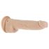 Naked Addiction Thrusting 9 - tõukevibraator - naturaalne (23cm)