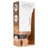 Naked Addiction Thrusting 9 - tõuklev vibraator - tume (23cm)
