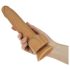 Naked Addiction Thrusting 9 - tõuklev vibraator - tume (23cm)
