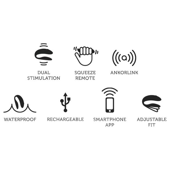We-Vibe Chorus - paarivibraator - nutikas, laetav - oranž