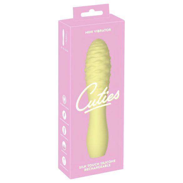 Lõbus Mini 3 - veekindel akuvibraator (kollane)