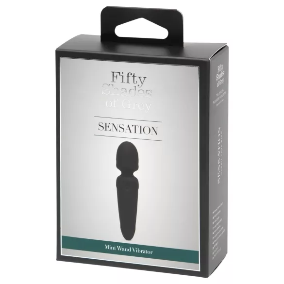 Fifty Shades of Grey - mini vibraator massaažipulk - must