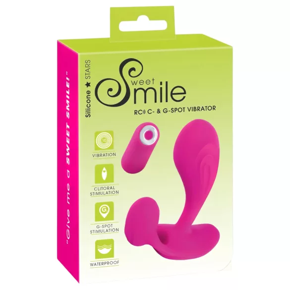 SMILE RC - G-punkti vibraator - juhtmevaba, laetav - roosa