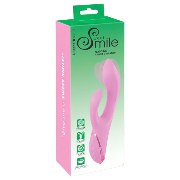 SMILE Nodding - akuga kliitorivibraator (roosa)