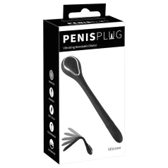   Peeniseplokk-dilaator - akutoitel vibratsiooniline dilaator (1 cm, must)