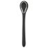 Laetav ureetra vibraator 1,1 cm - must