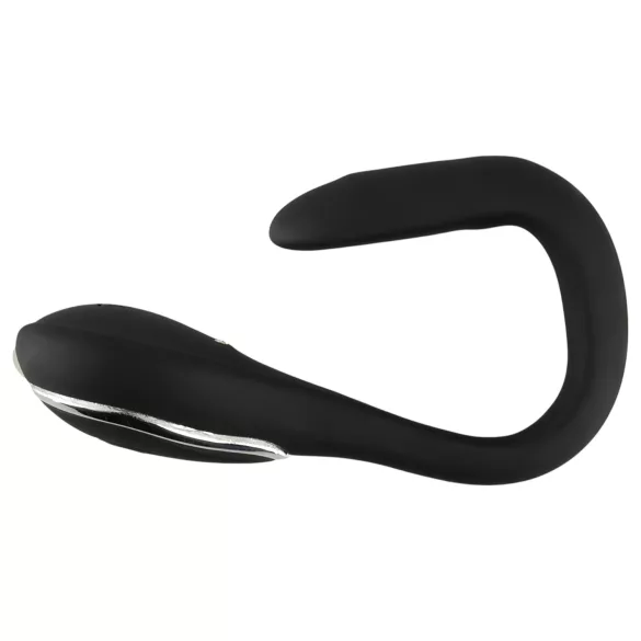 Penis Plug - vibraator dilataator - aku - must - 1cm