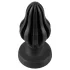 ANOS - sooniline pehme anaaltapp - 7 cm (must)