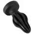 ANOS - sooniline pehme anaaltapp - 7 cm (must)