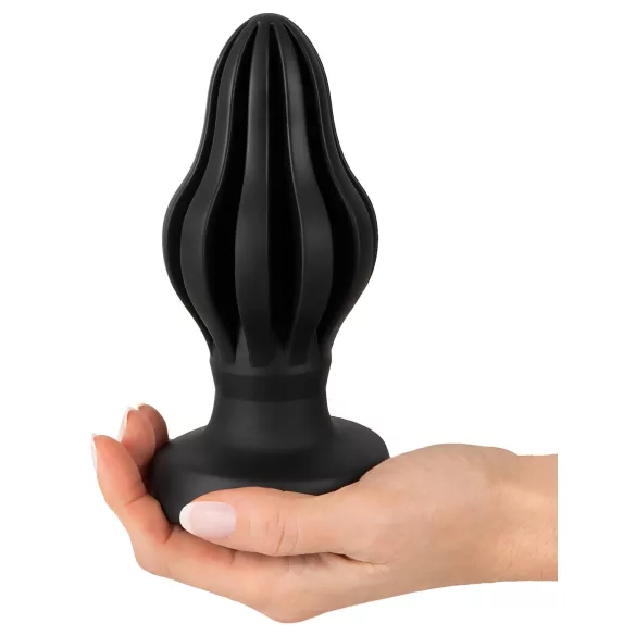 ANOS - sooniline pehme anaaltapp - 7 cm (must)