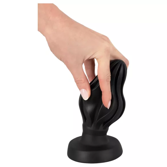 ANOS - sooniline pehme anaaltapp - 7 cm (must)