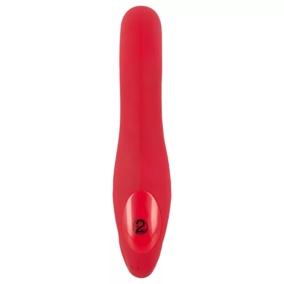 You2Toys - juhtmevaba strap-on vibraator - punane