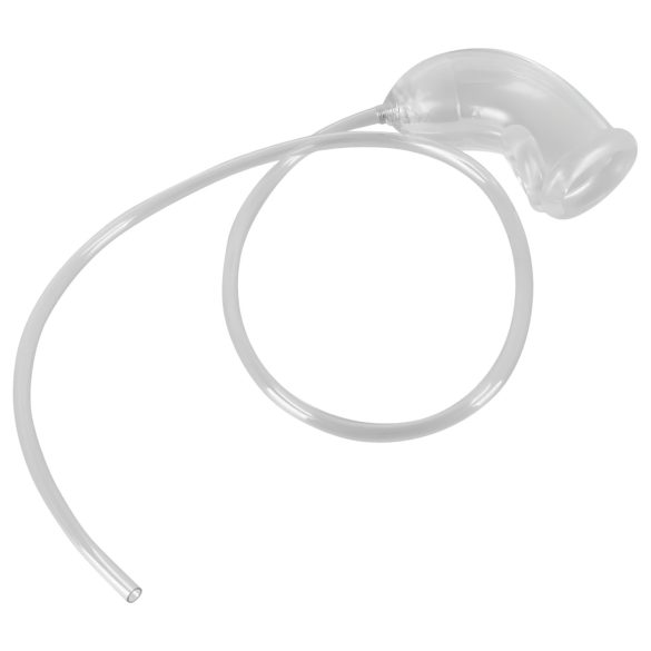 You2Toys - pissimängu penisevõru toruga - läbipaistev