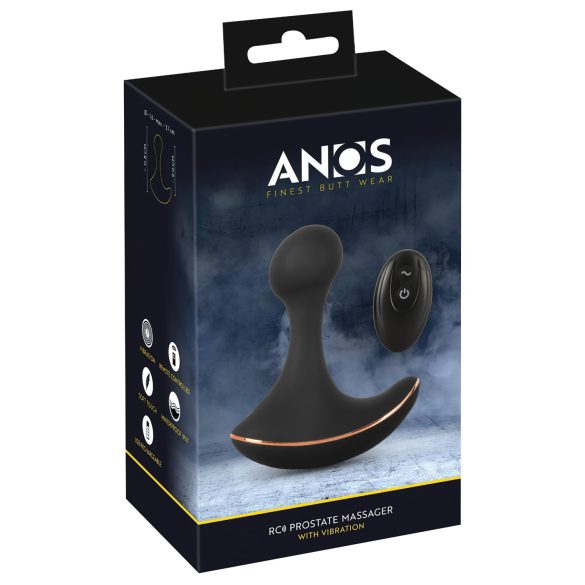 ANOS - veekindel anaaldildo (must)