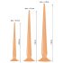 You2Toys - ekstra pikk pistiku dildode komplekt (3-osaline) - naturaalne