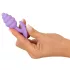 Cuties Mini Butt Plug - silikoonist anaalpunn (lilla, 2,8 cm)