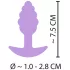 Cuties Mini Butt Plug - silikoonist anaalpunn (lilla, 2,8 cm)