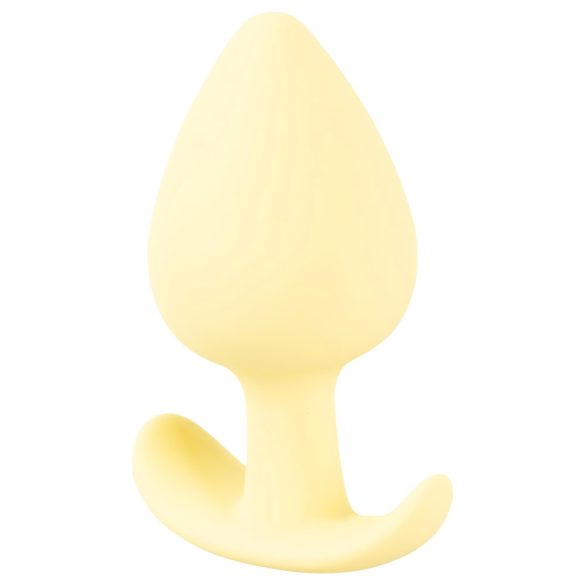 Cuties Mini Butt Plug - silikoon anaaltapp - kollane 3,1 cm