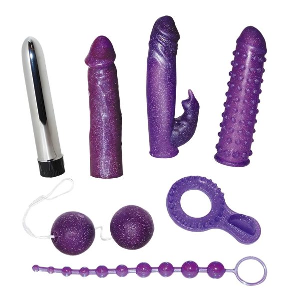 You2Toys - Sätendav vibraatori komplekt (7-osaline)