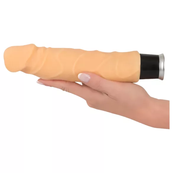 Nature Skin - realistlik vibraator - naturaalne värv - 23 cm