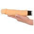Nature Skin - elutruu vibraator - naturaalne (23cm)