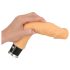 Nature Skin - elutruu vibraator - naturaalne (23cm)