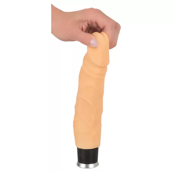 Nature Skin - realistlik vibraator - naturaalne värv - 23 cm