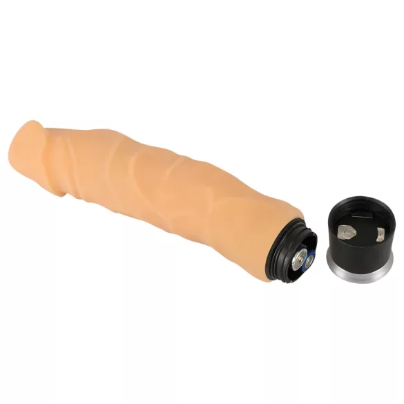 Nature Skin - realistlik vibraator - naturaalne värv - 23 cm