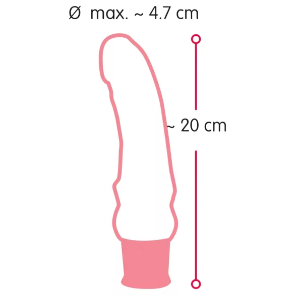 Nature Skin - realistlik vibraator - nahatooni