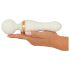 You2Toys Helendav Masseeriv Vibraator (valge)