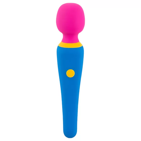 You2Toys - aku vibraator massaažiks - veekindel, värviline