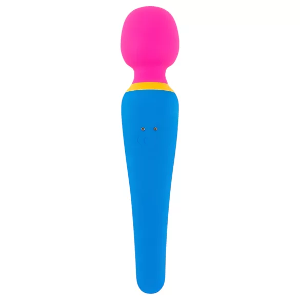 You2Toys - aku vibraator massaažiks - veekindel, värviline