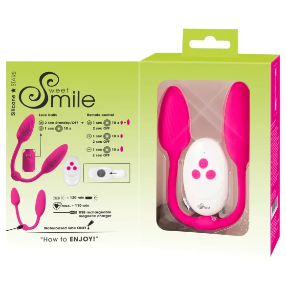 Sweet Smile - RC topelt geishakuul (roosa)