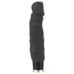 Nature Skin - realistlik vibraator - must 22cm