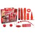You2Toys - Punased roosid - vibratsioonikomplekt (9-osaline)