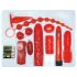 You2Toys - Punased roosid - vibratsioonikomplekt (9-osaline)