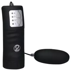 You2Toys - vibro muna - must, sametine