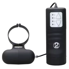 Must vibraatoriga peeniserõngas