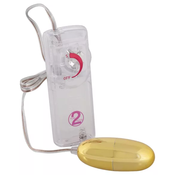 You2Toys - vibro muna - kuldne täht