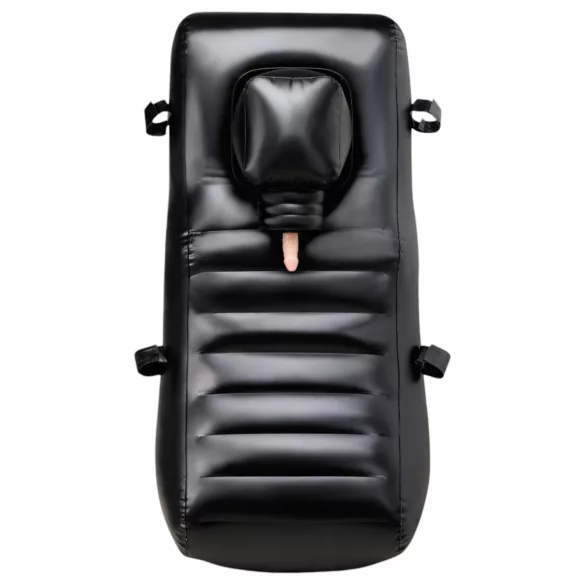 NMC - Louisiana Lounger - seksimasin sisseehitatud vibraatoriga (must)