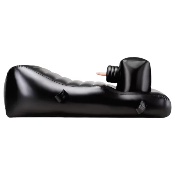 NMC - Louisiana Lounger - seksimasin sisseehitatud vibraatoriga (must)