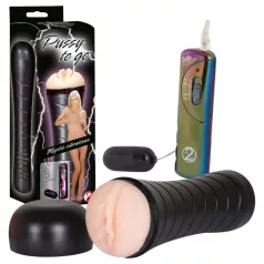   You2Toys - taskuvagina vibraatoriga - diskreetne pehme masturbator