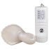 You2Toys - Karpikujuline kehale kinnitatav vibraator (valge)