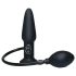 You2Toys True Black - pumbatav anaalvibraator (must)