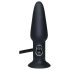 You2Toys True Black - pumbatav anaalvibraator (must)