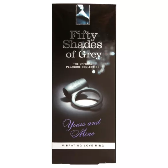 Fifty Shades of Grey - vibreeriv peeniserõngas - must